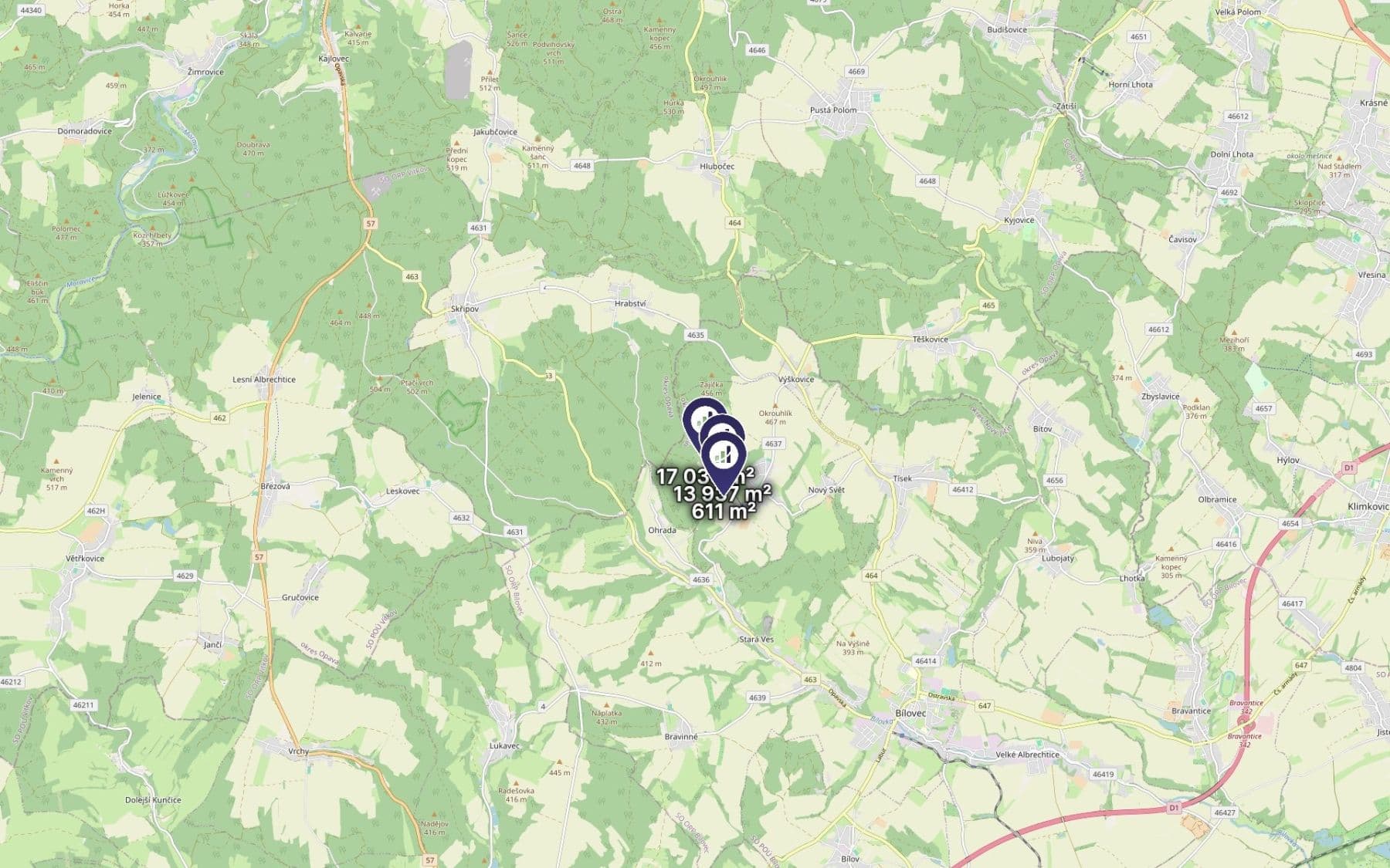 Predaj pozemku 31.583 m², Slatina, Moravskoslezský kraj Predaj pozemku 31.583 m², Slatina, Moravskoslezský kraj
