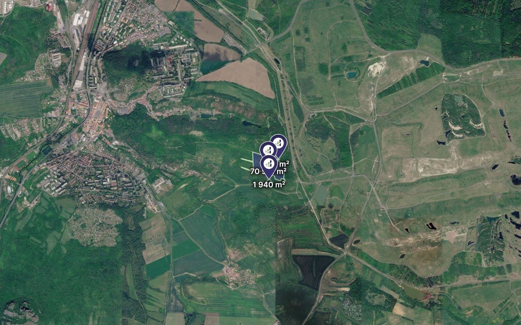 Predaj pozemku 72.554 m², Bílina, Ústecký kraj Predaj pozemku 72.554 m², Bílina, Ústecký kraj