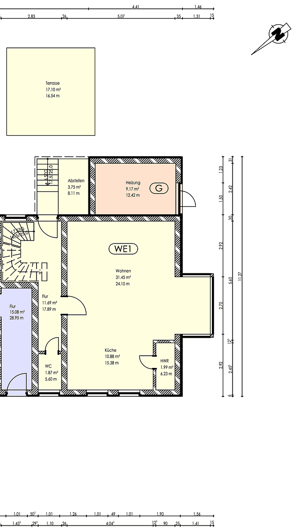 Prenájom bytu 3-izbový 150 m², Lützerodaer Weg 8, JENA, Durínsko Prenájom bytu 3-izbový 150 m², Lützerodaer Weg 8, JENA, Durínsko