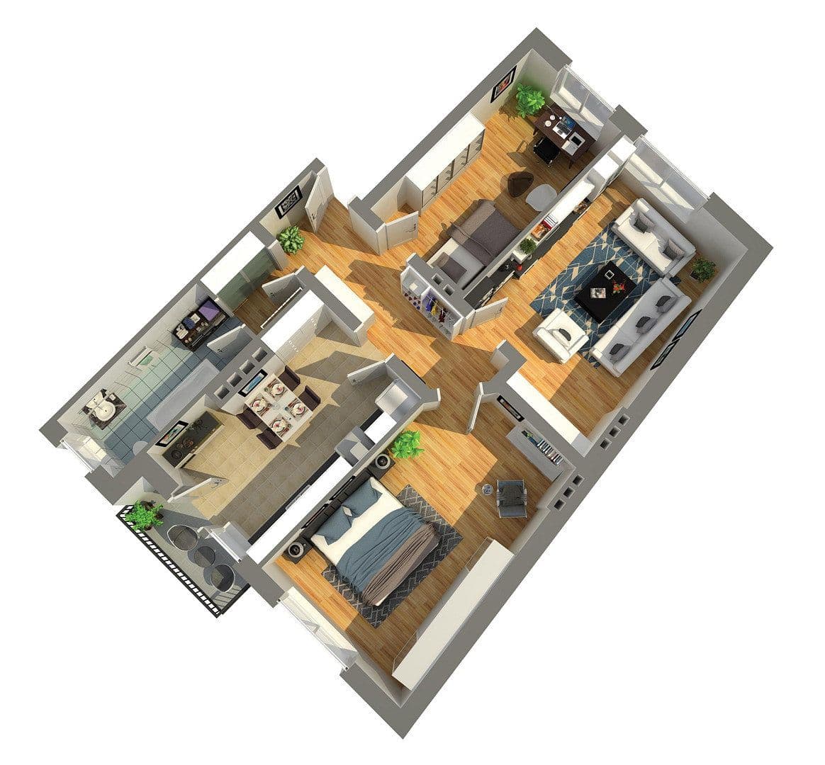 Prenájom bytu 3-izbový 82 m², Grünstr. 19, Hagen, Severné Porýnie - Westfálsko Prenájom bytu 3-izbový 82 m², Grünstr. 19, Hagen, Severné Porýnie - Westfálsko