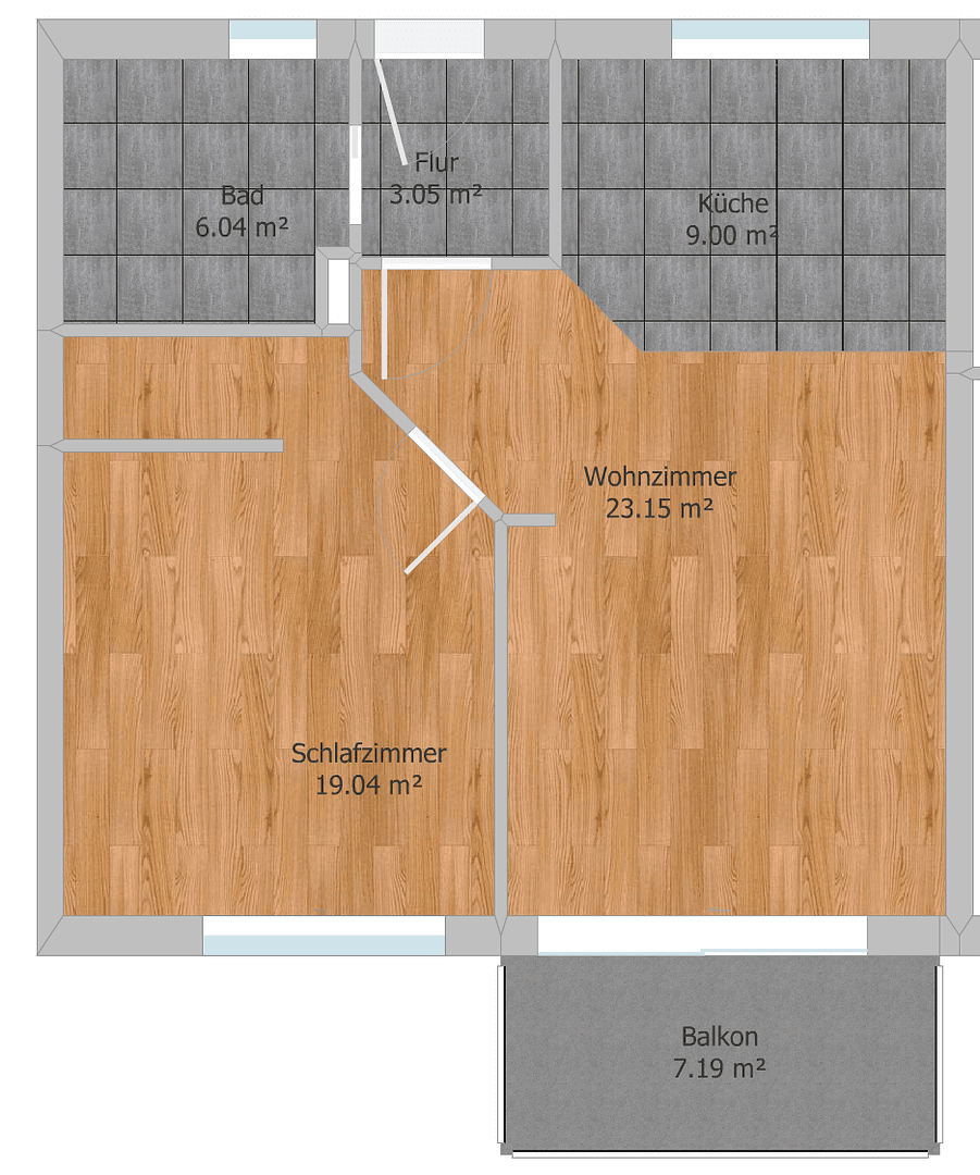 Predaj bytu 2-izbový 64 m², Dresdener Straße 1, Buchloe, Bavorsko Predaj bytu 2-izbový 64 m², Dresdener Straße 1, Buchloe, Bavorsko