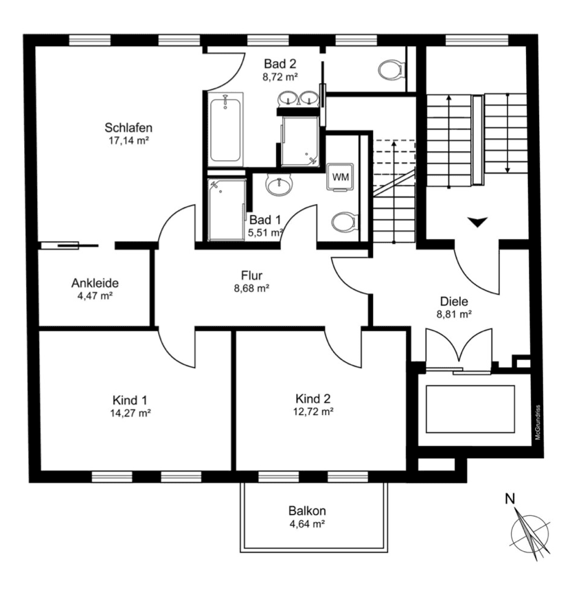 Prenájom bytu 4-izbový 150 m², Riedlstraße 3, München, Bavorsko Prenájom bytu 4-izbový 150 m², Riedlstraße 3, München, Bavorsko