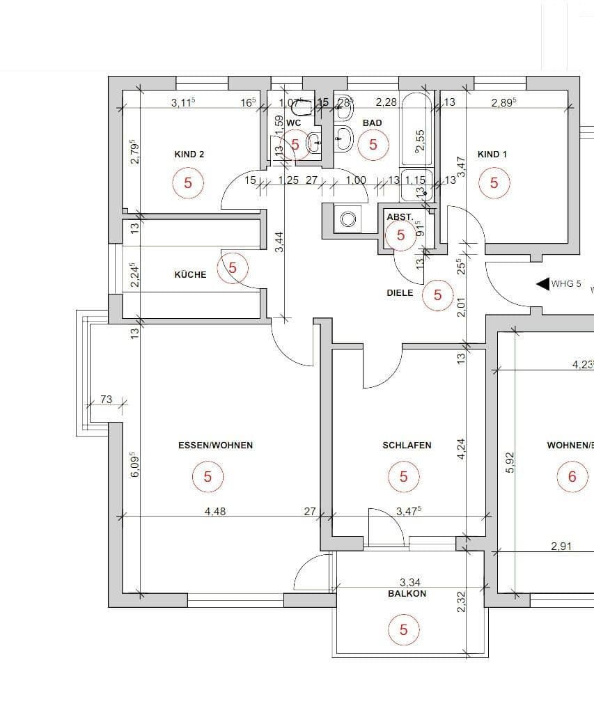 Predaj bytu 4-izbový 97 m², Alte Schulstr. 11, Zimmern ob Rottweil, Bádensko-Wurttembersko Predaj bytu 4-izbový 97 m², Alte Schulstr. 11, Zimmern ob Rottweil, Bádensko-Wurttembersko