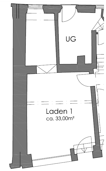 Prenájom kancelárie 33 m², Luisenstr. 24, Baden-Baden, Bádensko-Wurttembersko Prenájom kancelárie 33 m², Luisenstr. 24, Baden-Baden, Bádensko-Wurttembersko