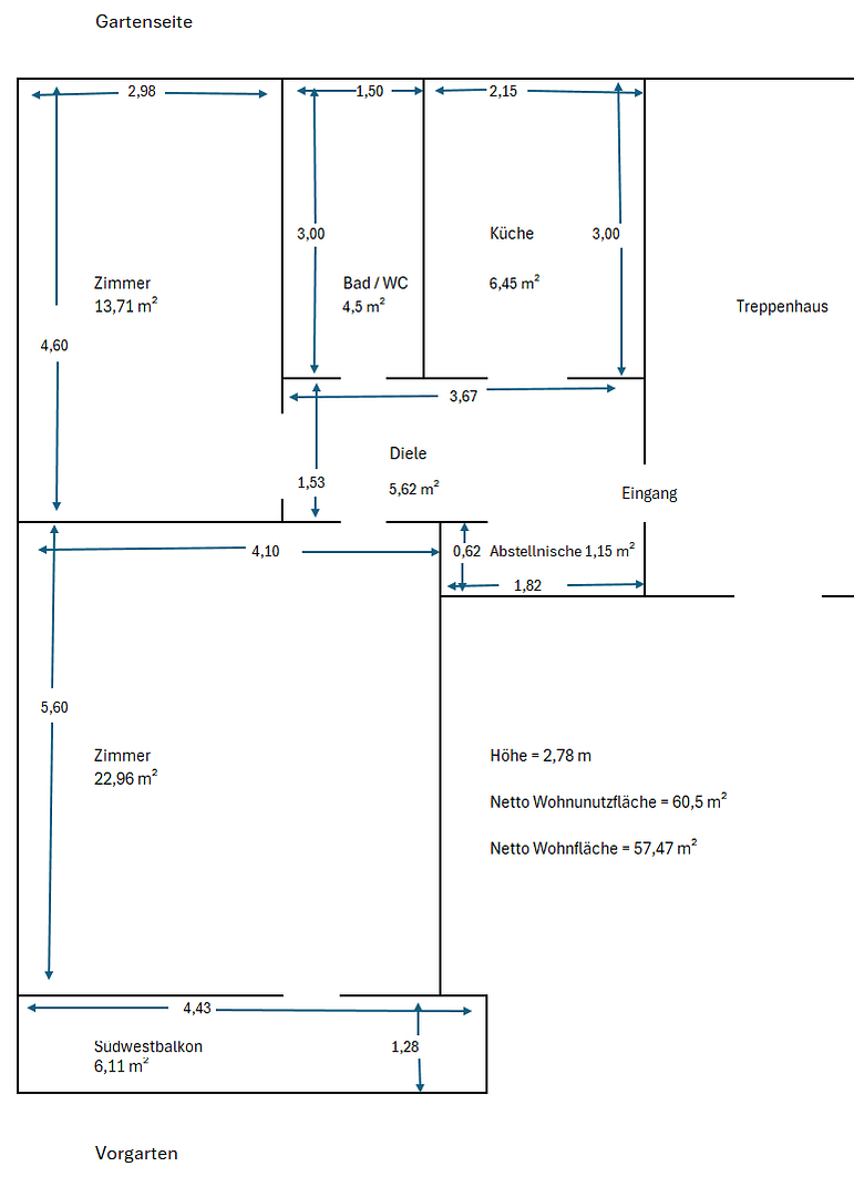 Predaj bytu 2-izbový 58 m², Lindauer Allee 63, Berlin, Berlín Predaj bytu 2-izbový 58 m², Lindauer Allee 63, Berlin, Berlín