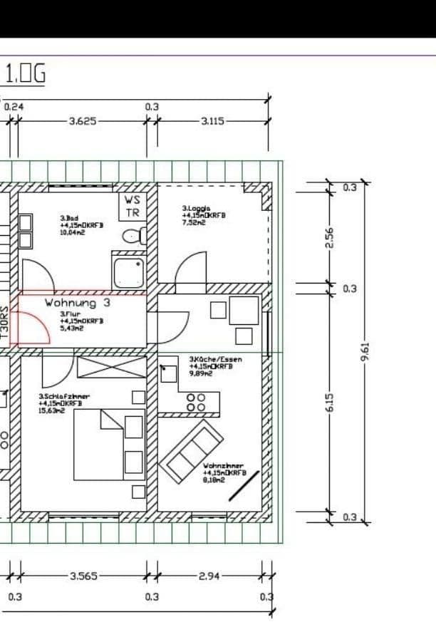 Prenájom bytu 2-izbový 55 m², Unterringingen 72, Bissingen, Bavorsko Prenájom bytu 2-izbový 55 m², Unterringingen 72, Bissingen, Bavorsko