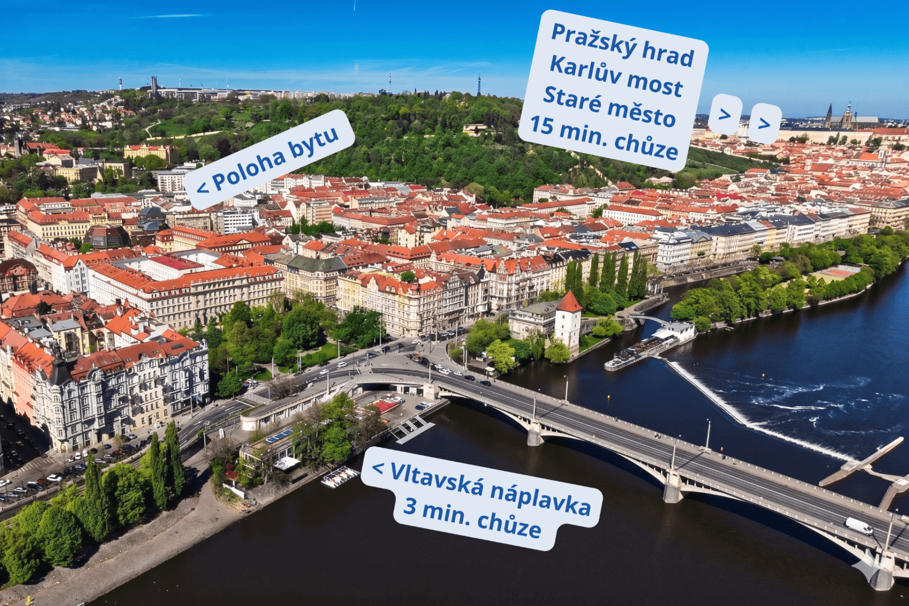 Predaj bytu 2-izbový 49 m², Štefánikova, Praha, Praha Predaj bytu 2-izbový 49 m², Štefánikova, Praha, Praha