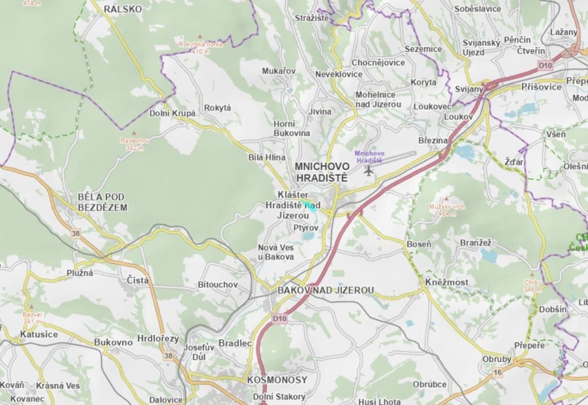 Predaj pozemku 193.989 m², Bakov nad Jizerou, Středočeský kraj Predaj pozemku 193.989 m², Bakov nad Jizerou, Středočeský kraj