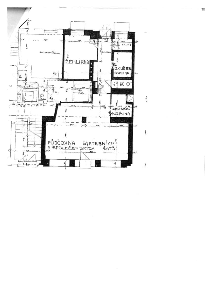Prenájom nebytového priestoru 85 m², Hartigova, Praha, Praha Prenájom nebytového priestoru 85 m², Hartigova, Praha, Praha