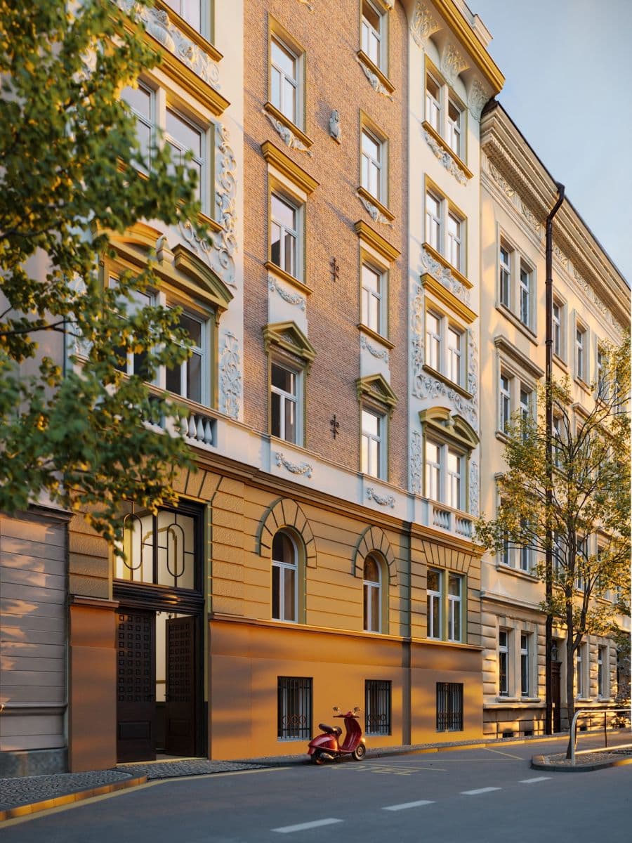 Predaj bytu 1-izbový 19 m², Sokolská, Praha, Praha Predaj bytu 1-izbový 19 m², Sokolská, Praha, Praha