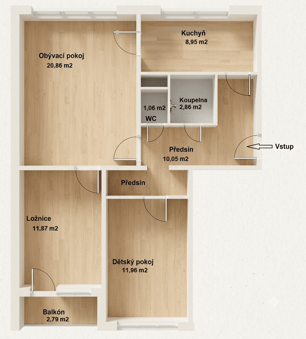 Predaj bytu 3-izbový 68 m², Moravská, Havířov, Moravskoslezský kraj Predaj bytu 3-izbový 68 m², Moravská, Havířov, Moravskoslezský kraj