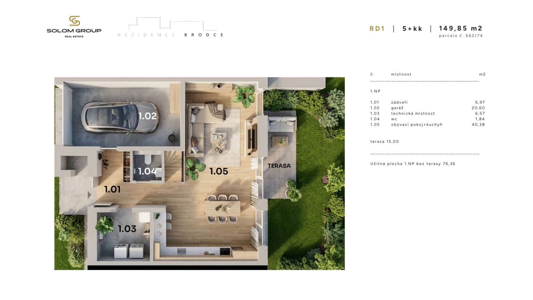 Predaj domu 150 m², pozemok 339 m², K Úvozu, Brodce, Středočeský kraj Predaj domu 150 m², pozemok 339 m², K Úvozu, Brodce, Středočeský kraj