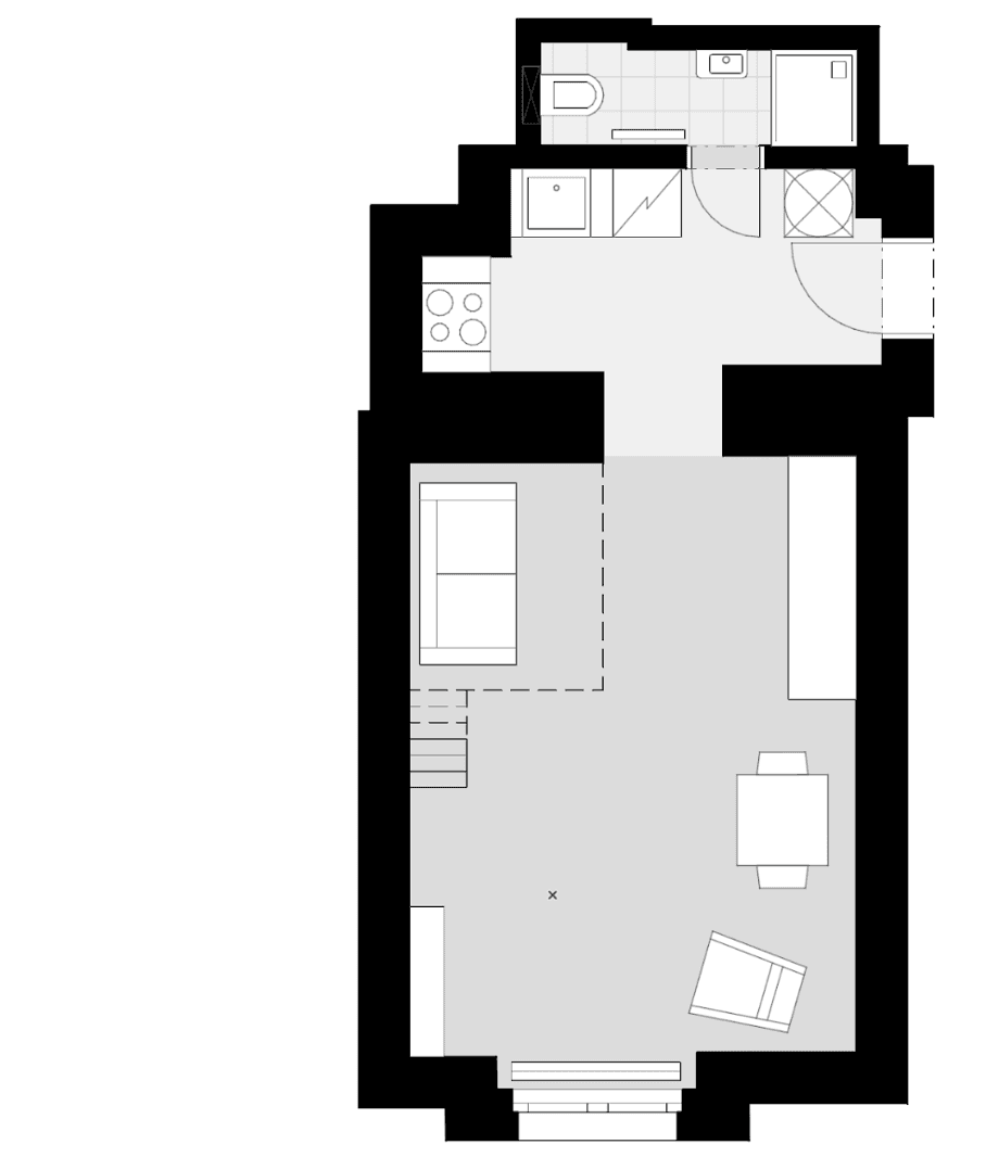 Predaj bytu 1-izbový 34 m², Andrštova, Praha, Praha Predaj bytu 1-izbový 34 m², Andrštova, Praha, Praha