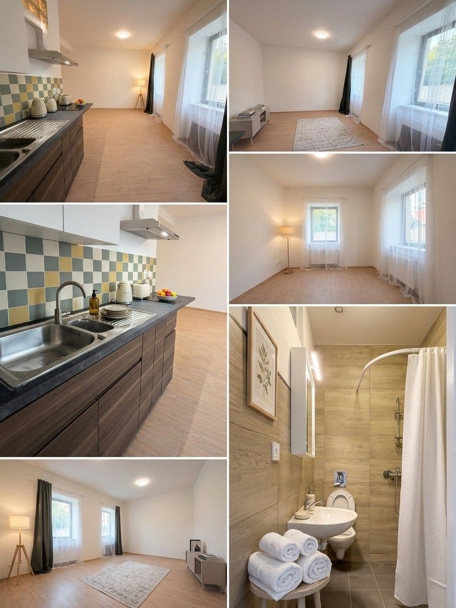 Prenájom bytu 1-izbový 28 m², Tyršova, Škvorec, Středočeský kraj Prenájom bytu 1-izbový 28 m², Tyršova, Škvorec, Středočeský kraj