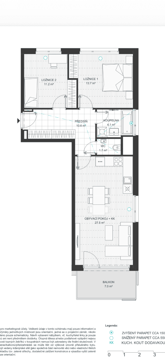 Prenájom bytu 3-izbový 72 m², Kárníkova, Praha, Praha Prenájom bytu 3-izbový 72 m², Kárníkova, Praha, Praha