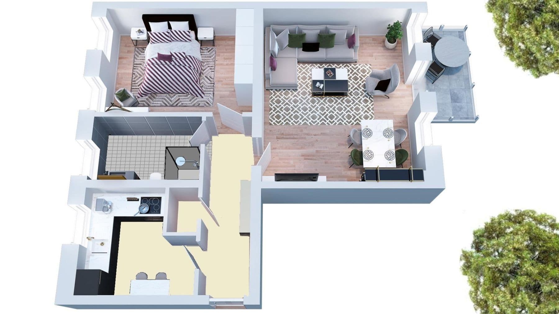 Predaj bytu 2-izbový 64 m², Altschmiedestraße 3, Rostock, Meklenbursko-Predpomoransko Predaj bytu 2-izbový 64 m², Altschmiedestraße 3, Rostock, Meklenbursko-Predpomoransko