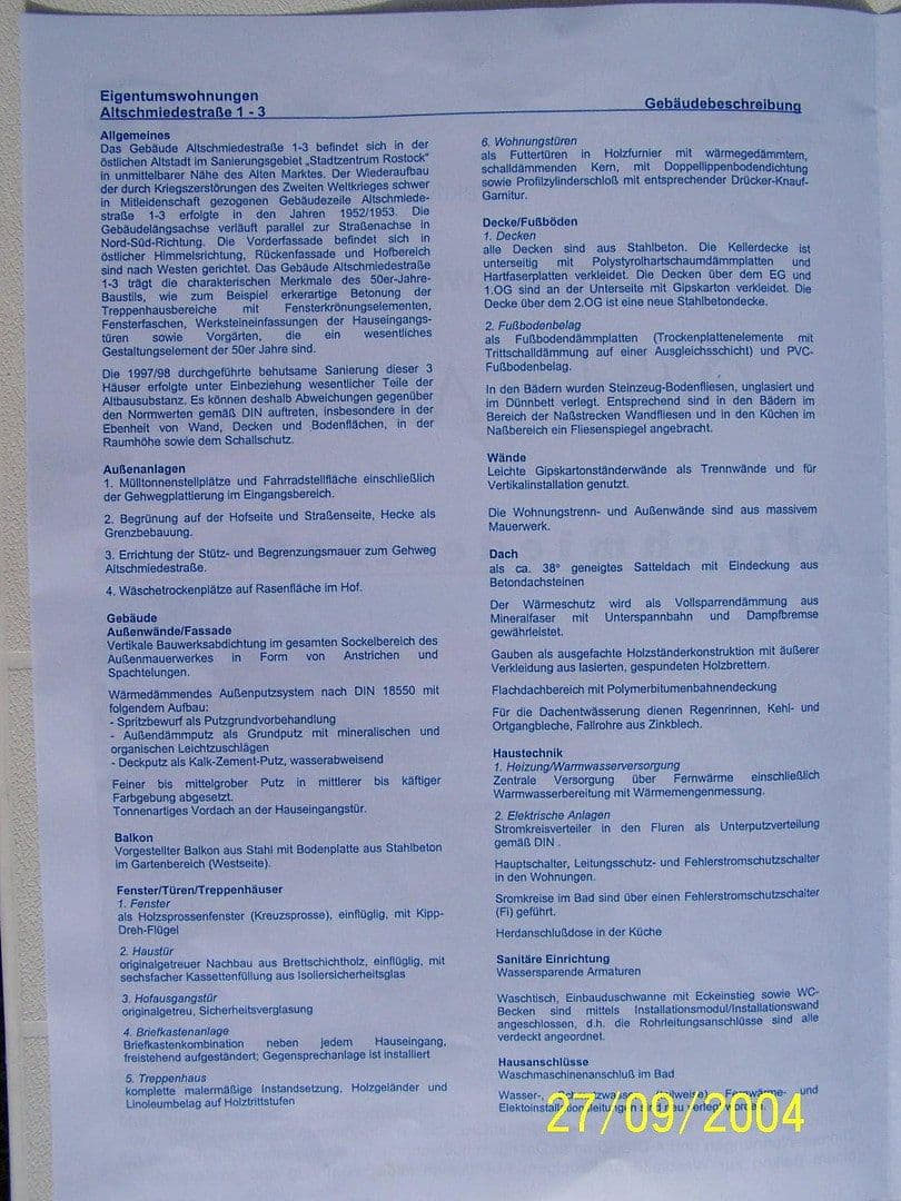 Predaj bytu 2-izbový 64 m², Altschmiedestraße 3, Rostock, Meklenbursko-Predpomoransko Predaj bytu 2-izbový 64 m², Altschmiedestraße 3, Rostock, Meklenbursko-Predpomoransko