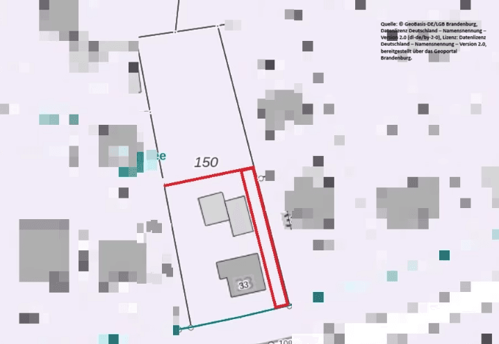 Predaj pozemku 753 m², Falkenkorso 33, Falkensee, Brandenbursko Predaj pozemku 753 m², Falkenkorso 33, Falkensee, Brandenbursko