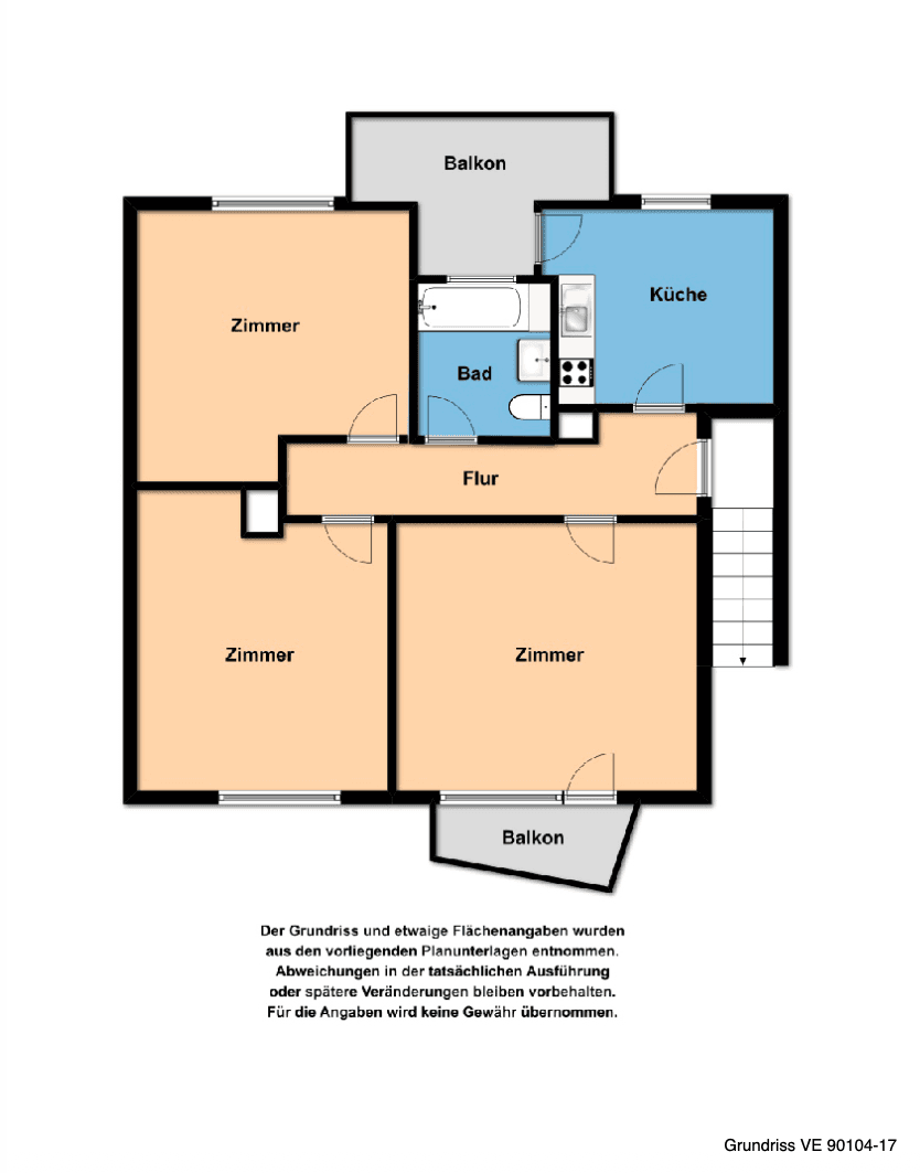 Predaj bytu 3-izbový 74 m², Friedrichshafen, Bádensko-Wurttembersko Predaj bytu 3-izbový 74 m², Friedrichshafen, Bádensko-Wurttembersko
