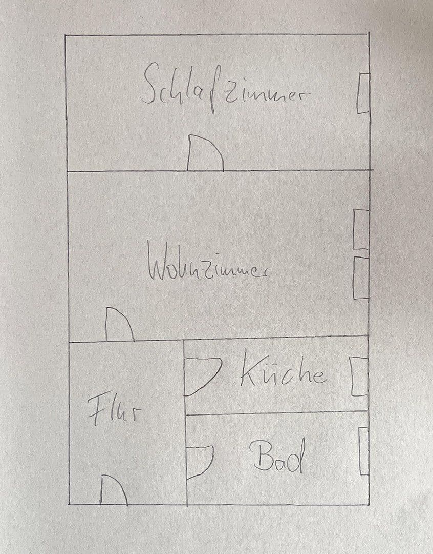 Prenájom bytu 2-izbový 38 m², Schlachthofstr. 38, Glauchau, Sasko Prenájom bytu 2-izbový 38 m², Schlachthofstr. 38, Glauchau, Sasko
