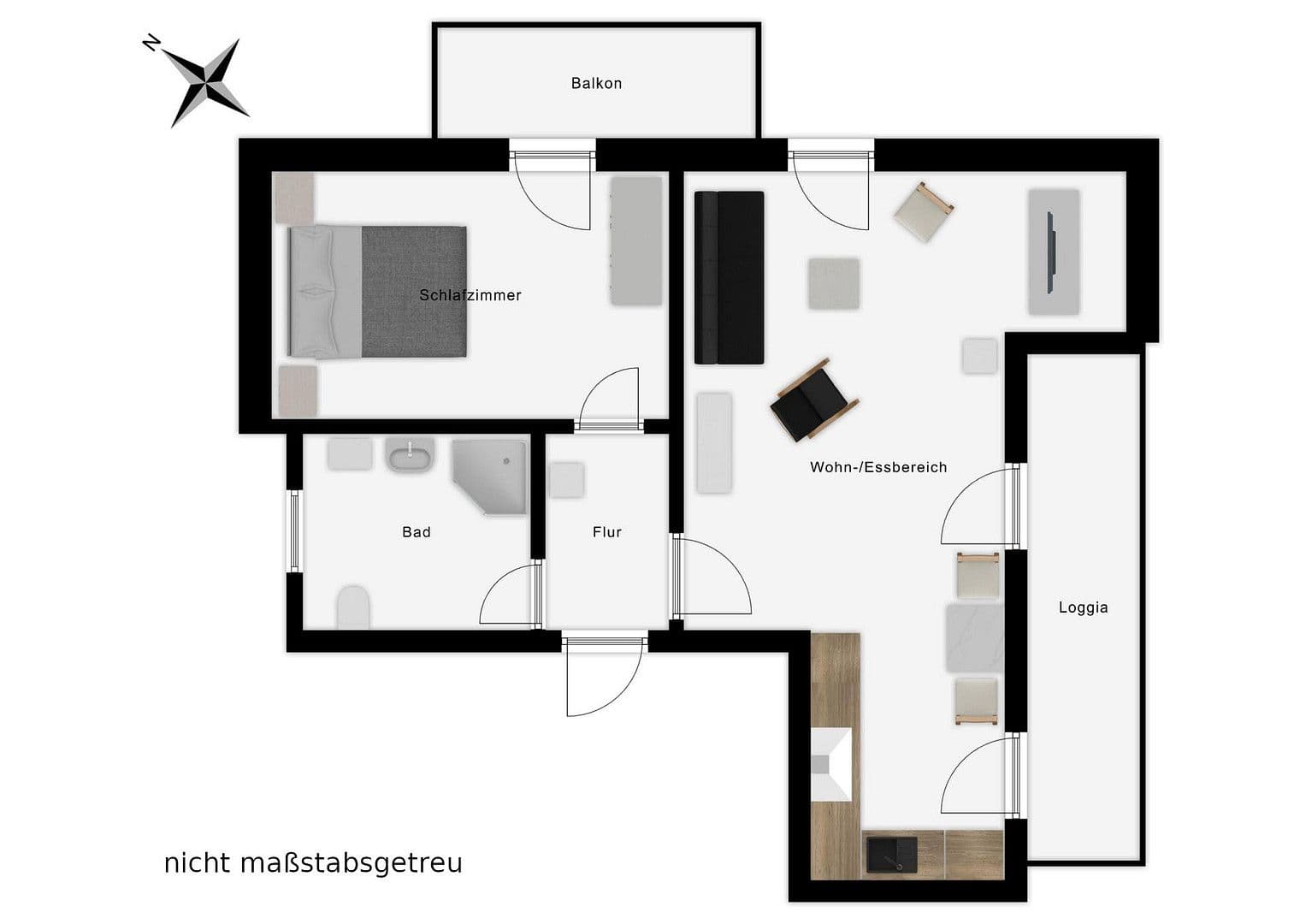 Predaj bytu 2-izbový 36 m², Wangerland, Dolné Sasko Predaj bytu 2-izbový 36 m², Wangerland, Dolné Sasko