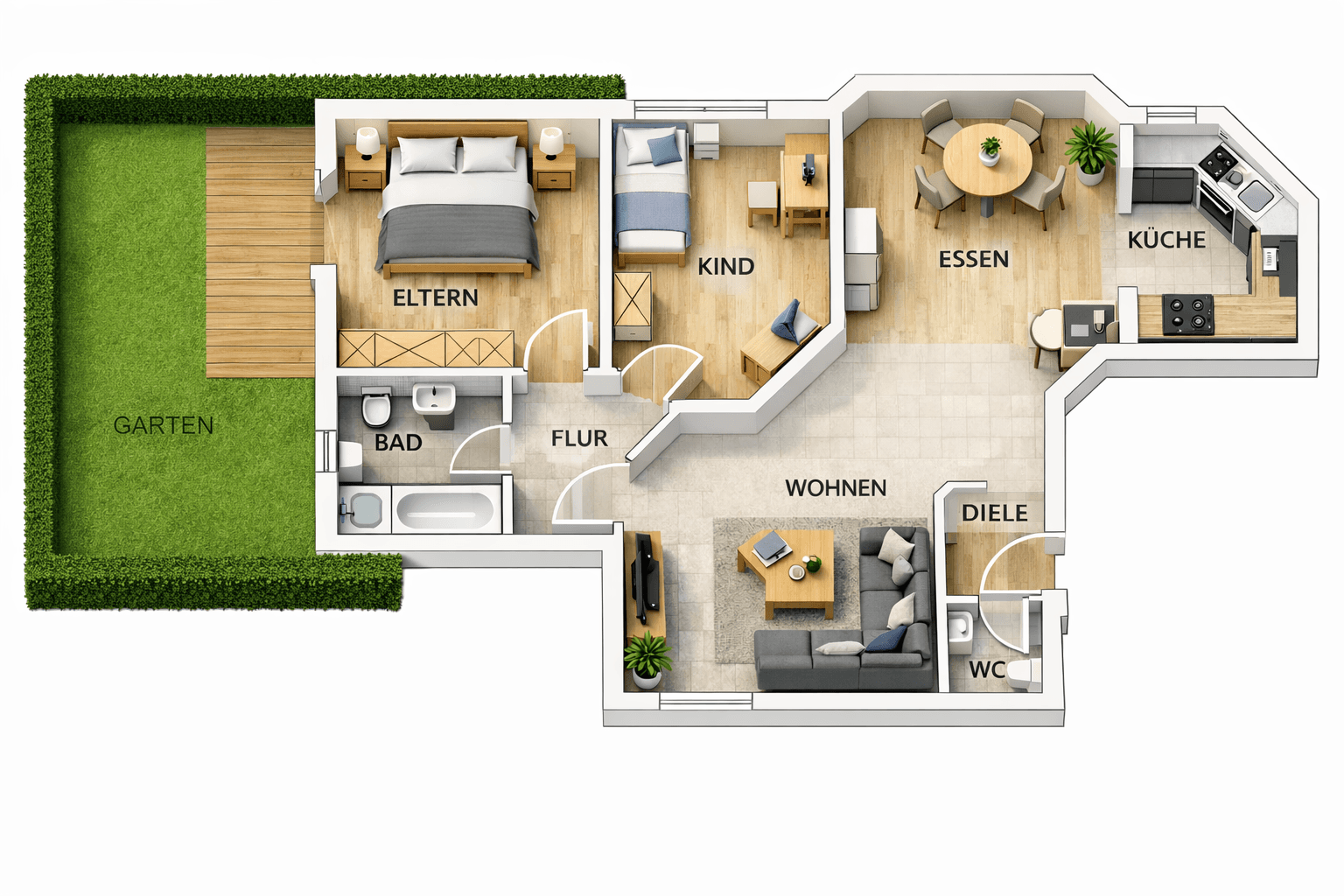 Predaj bytu 3-izbový 95 m², Langen, Hesensko Predaj bytu 3-izbový 95 m², Langen, Hesensko