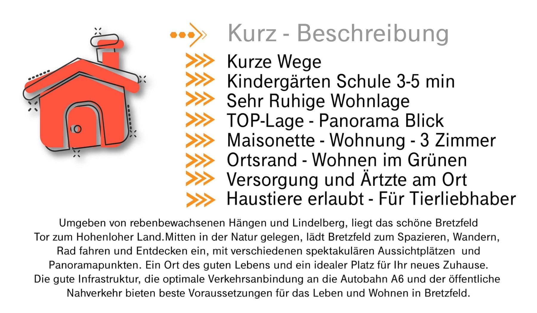 Predaj bytu 3-izbový 77 m², Bretzfeld, Bádensko-Wurttembersko Predaj bytu 3-izbový 77 m², Bretzfeld, Bádensko-Wurttembersko