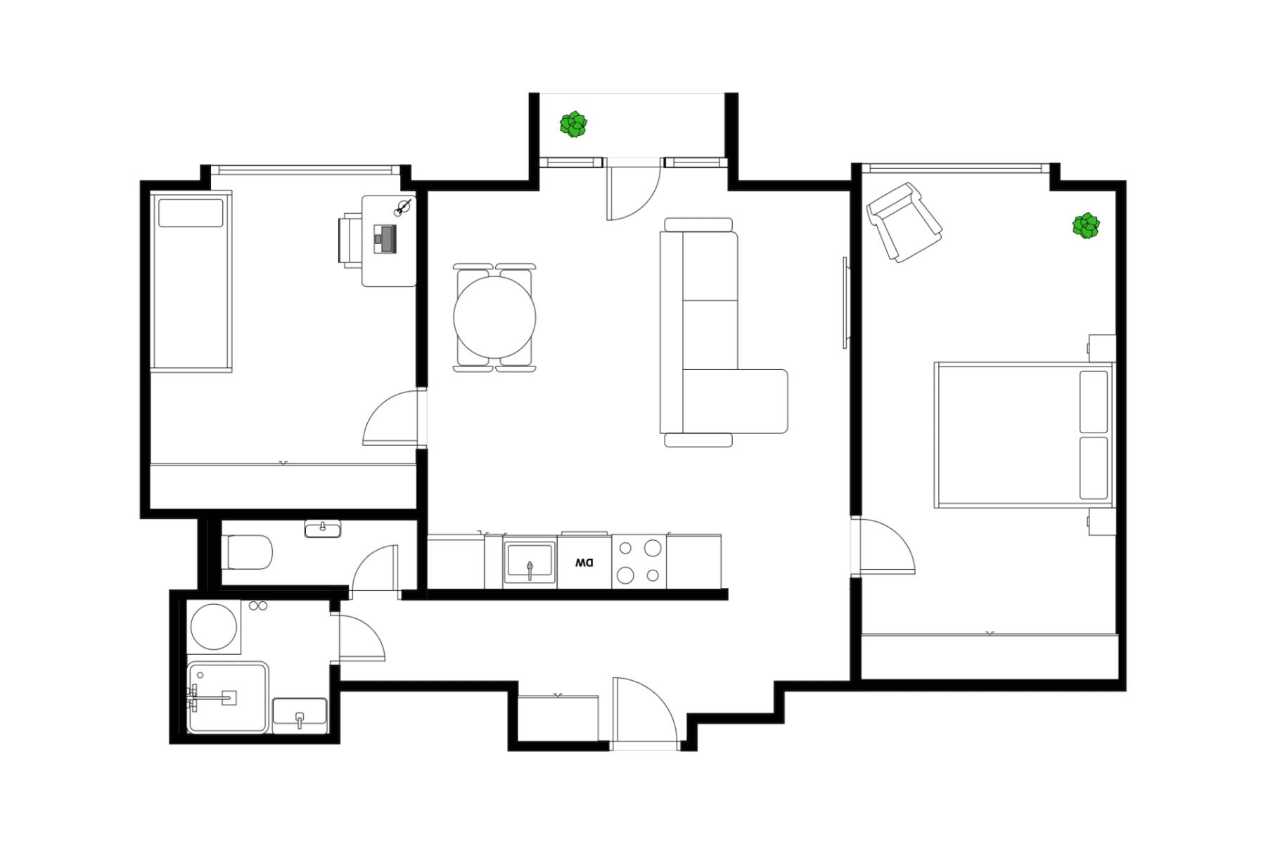 Predaj bytu 3-izbový 62 m², Nad Olšinami, Praha, Praha Predaj bytu 3-izbový 62 m², Nad Olšinami, Praha, Praha