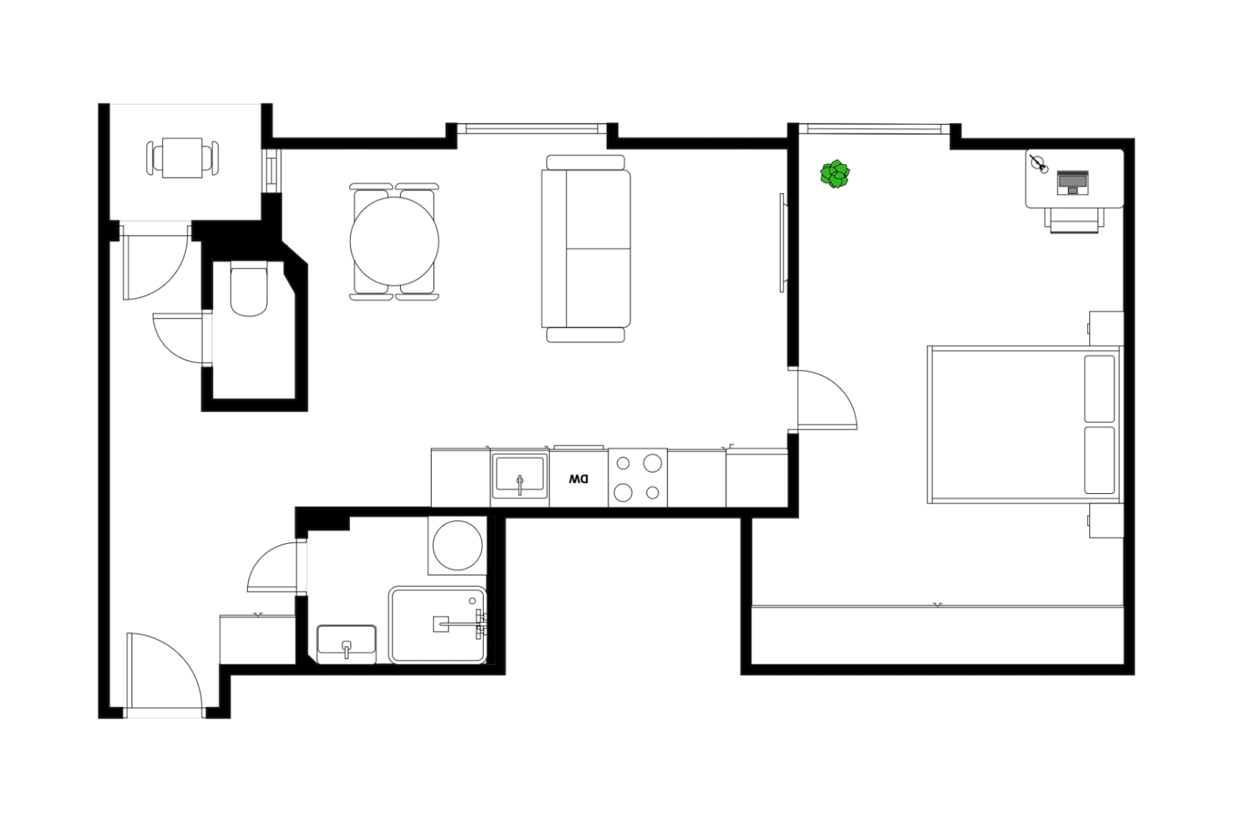 Predaj bytu 2-izbový 52 m², Komunardů, Praha, Praha Predaj bytu 2-izbový 52 m², Komunardů, Praha, Praha