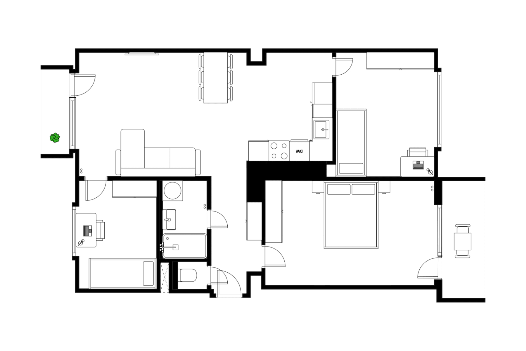 Predaj bytu 4-izbový 79 m², Gruzínská, Praha, Praha Predaj bytu 4-izbový 79 m², Gruzínská, Praha, Praha