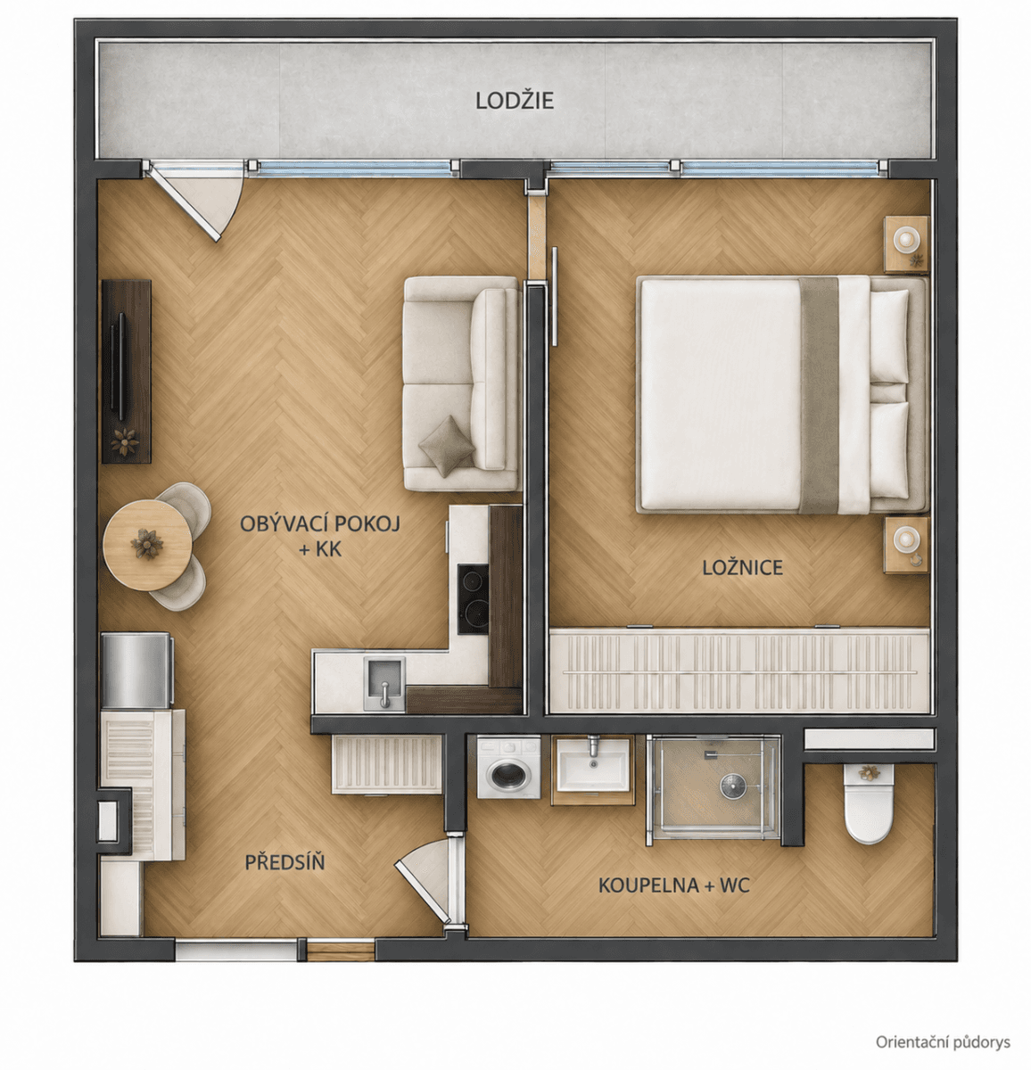 Predaj bytu 2-izbový 40 m², Sládkovičova, Praha, Praha Predaj bytu 2-izbový 40 m², Sládkovičova, Praha, Praha