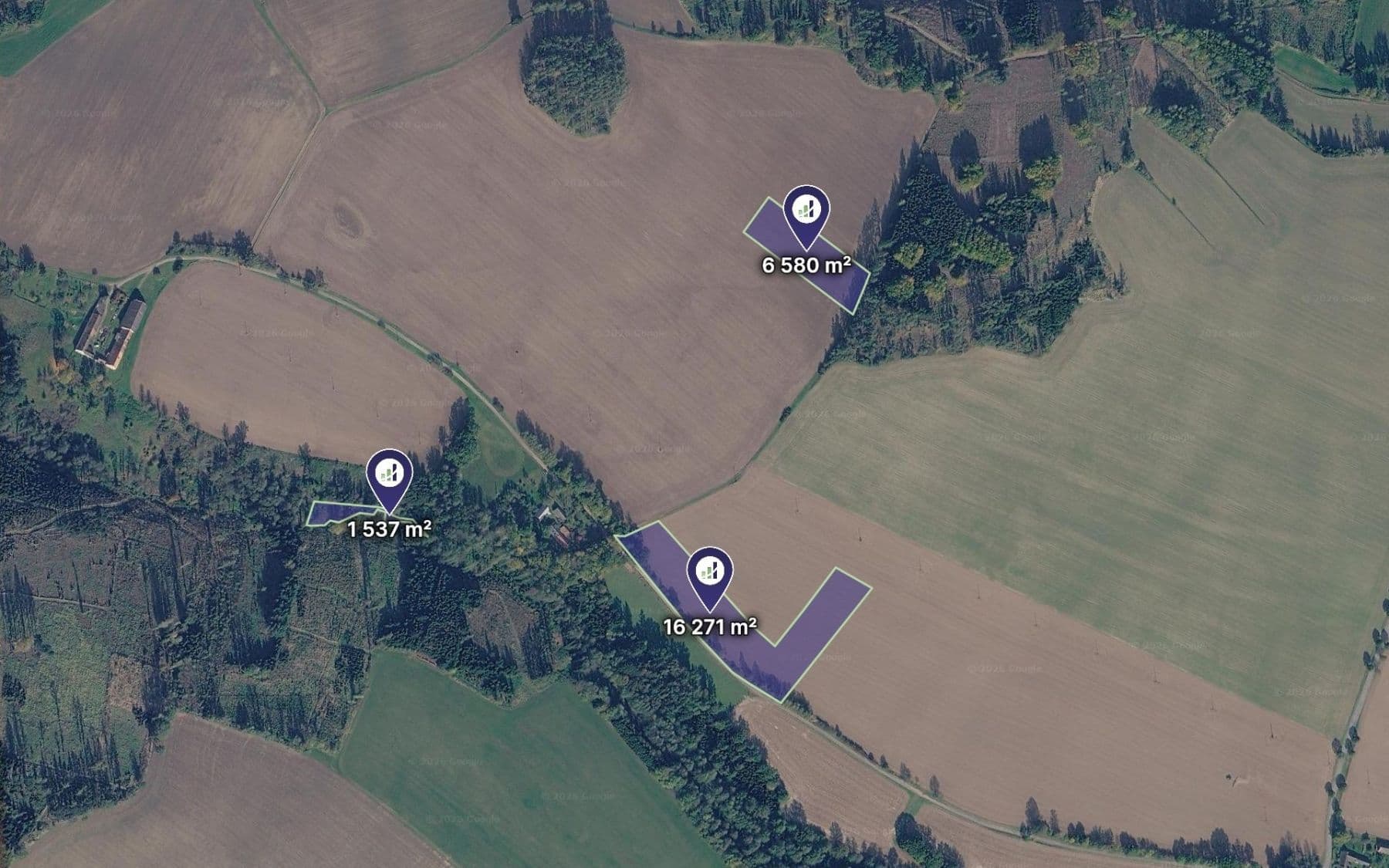 Predaj pozemku 3.049 m², Želiv, Kraj Vysočina Predaj pozemku 3.049 m², Želiv, Kraj Vysočina