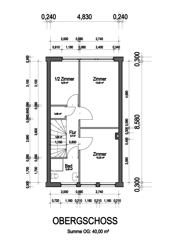 Predaj domu 80 m², pozemok 265 m², Halenseering 13d, Hamburg, Hamburg Predaj domu 80 m², pozemok 265 m², Halenseering 13d, Hamburg, Hamburg