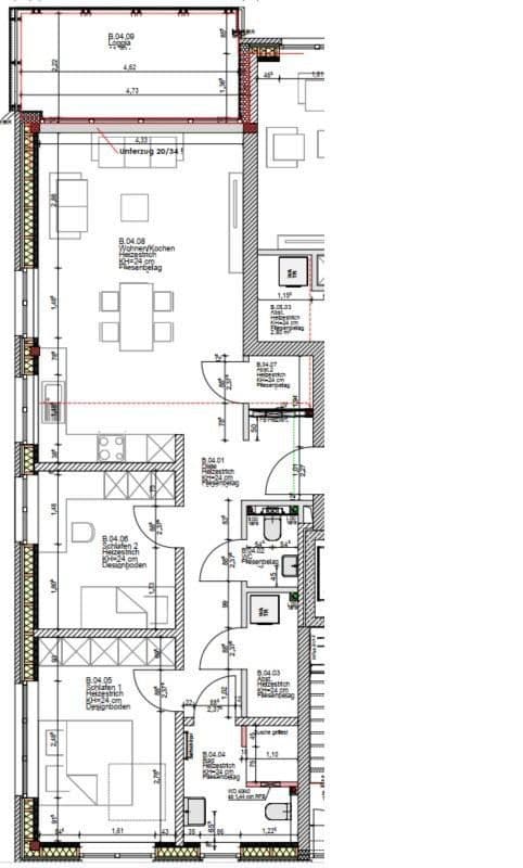 Prenájom bytu 3-izbový 81 m², Legden, Severné Porýnie - Westfálsko Prenájom bytu 3-izbový 81 m², Legden, Severné Porýnie - Westfálsko
