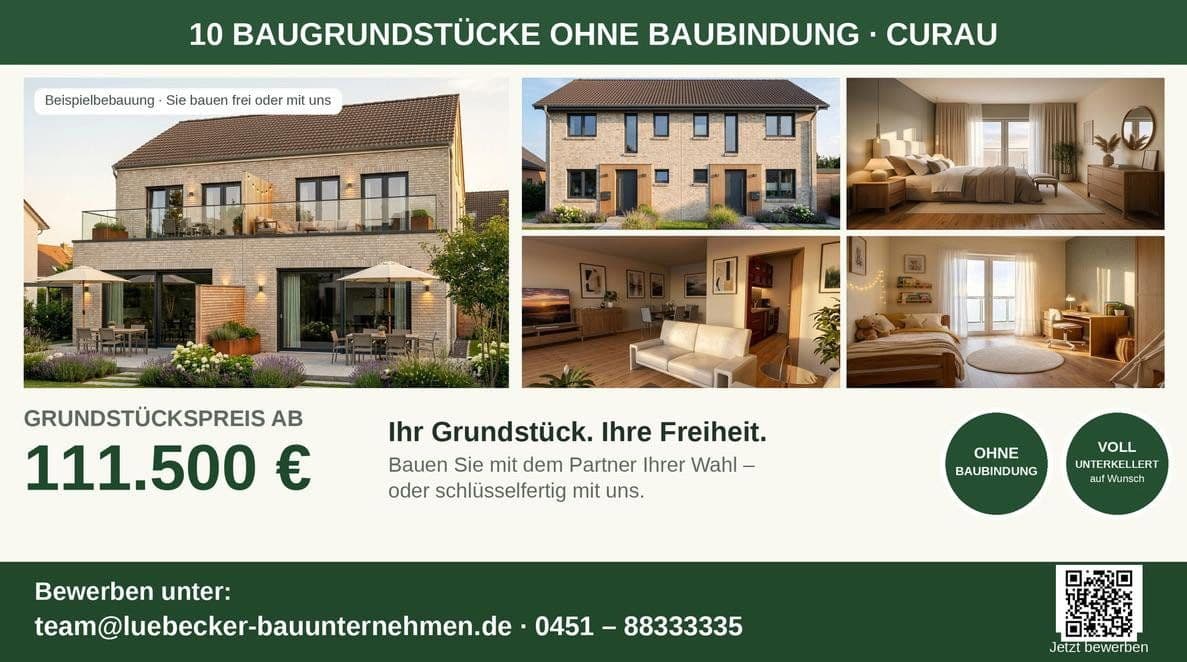 Predaj pozemku 444 m², Lübecker Landstraße, Stockelsdorf, Šlezvicko-Holštajnsko Predaj pozemku 444 m², Lübecker Landstraße, Stockelsdorf, Šlezvicko-Holštajnsko