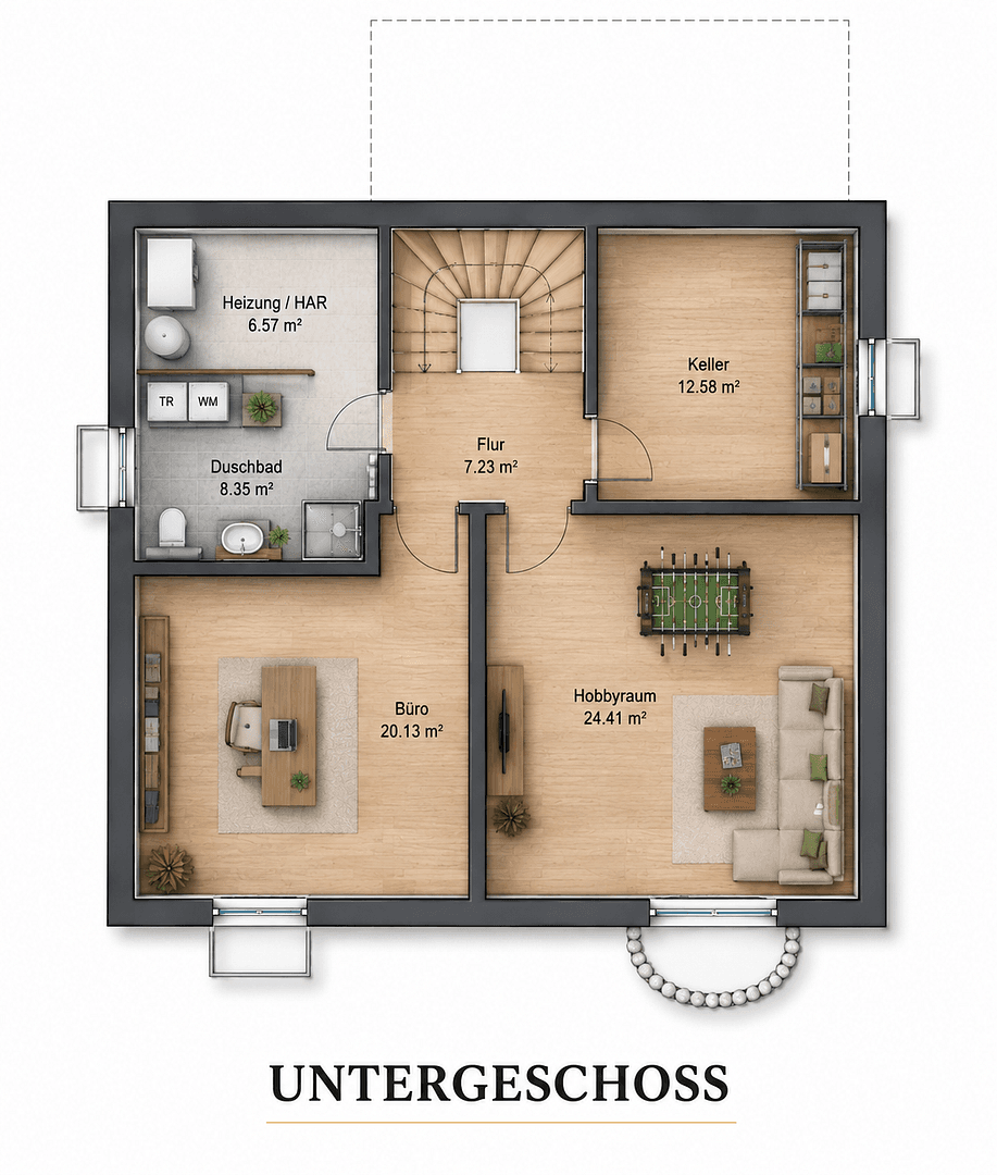 Predaj domu 168 m², pozemok 676 m², Glockenbecherring 28, Obertraubling, Bavorsko Predaj domu 168 m², pozemok 676 m², Glockenbecherring 28, Obertraubling, Bavorsko