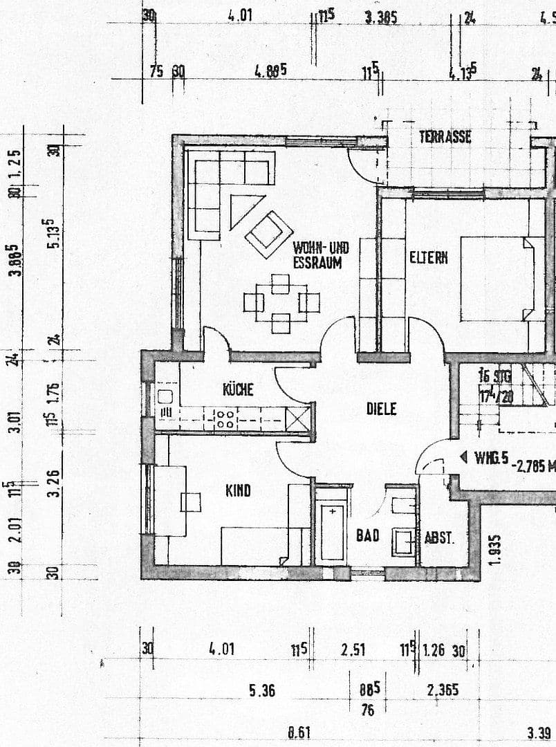Prenájom bytu 3-izbový 78 m², Altenkirchen (Westerwald), Porýnie-Falcko Prenájom bytu 3-izbový 78 m², Altenkirchen (Westerwald), Porýnie-Falcko