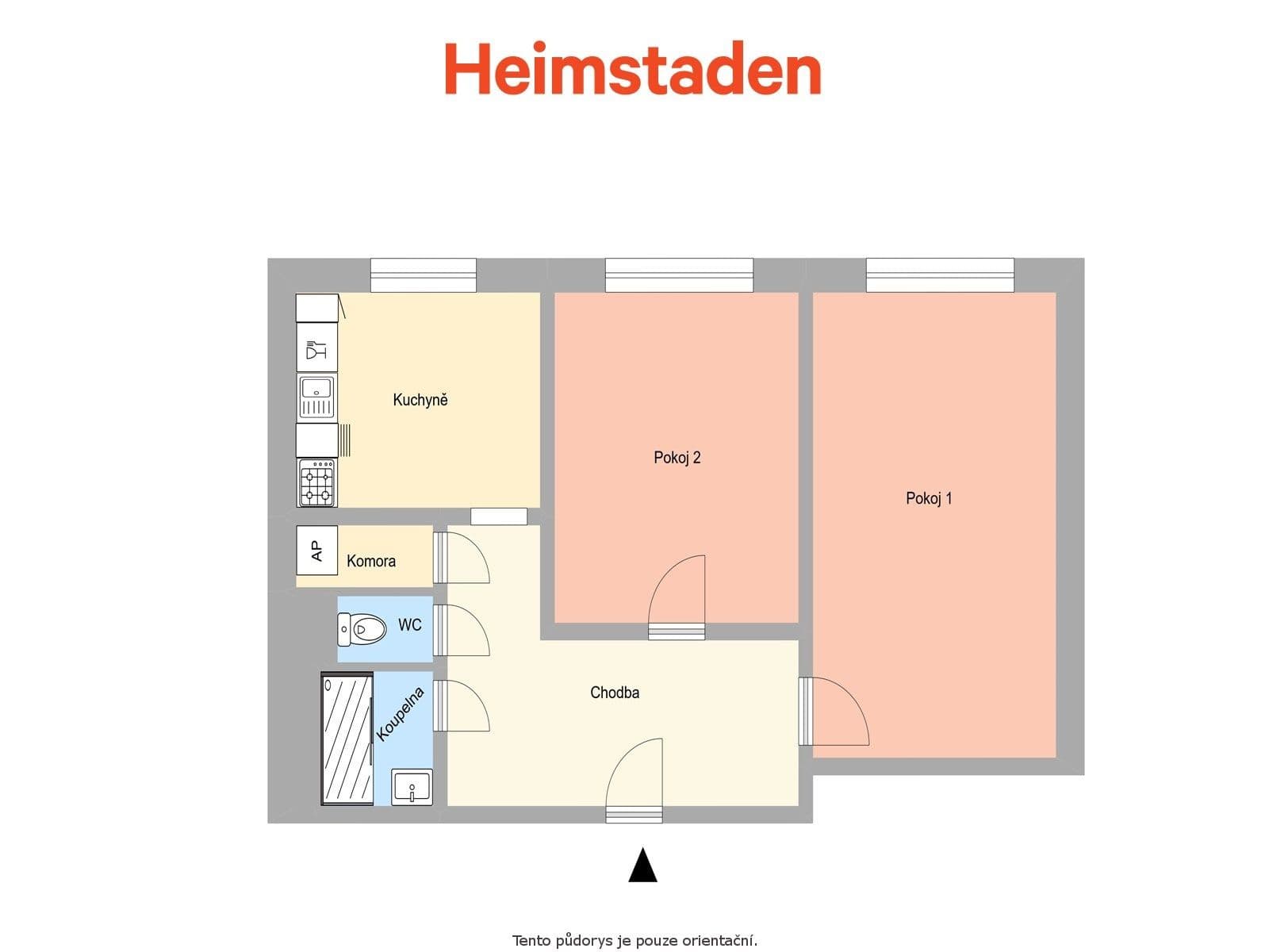 Prenájom bytu 2-izbový 57 m², Nedbalova, Havířov, Moravskoslezský kraj Prenájom bytu 2-izbový 57 m², Nedbalova, Havířov, Moravskoslezský kraj