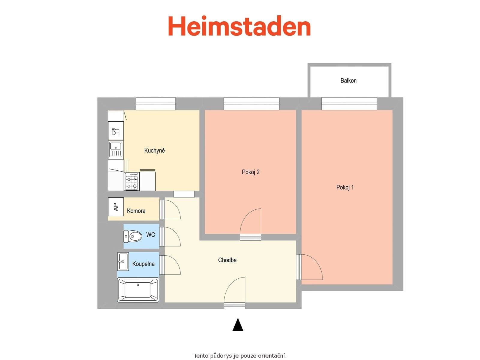 Prenájom bytu 2-izbový 57 m², Nedbalova, Havířov, Moravskoslezský kraj Prenájom bytu 2-izbový 57 m², Nedbalova, Havířov, Moravskoslezský kraj