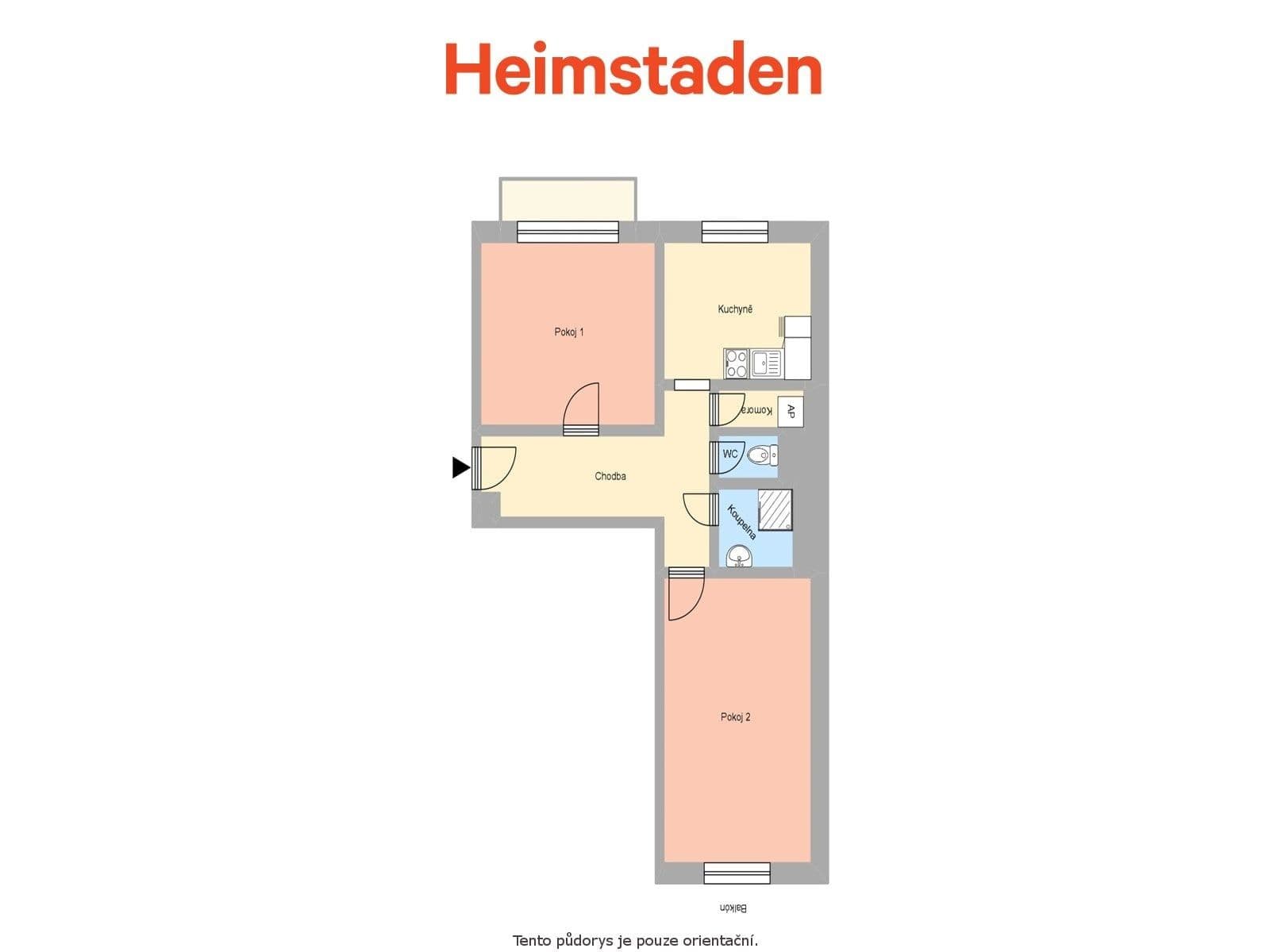 Prenájom bytu 2-izbový 54 m², Radniční, Havířov, Moravskoslezský kraj Prenájom bytu 2-izbový 54 m², Radniční, Havířov, Moravskoslezský kraj