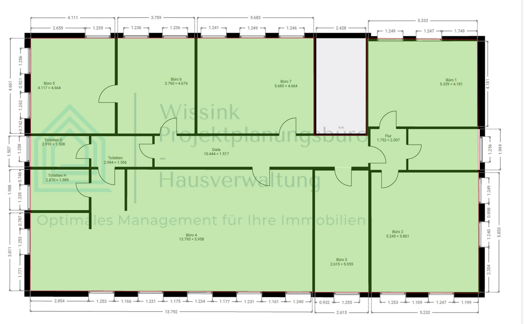 Prenájom kancelárie 480 m², Schöps, Durínsko Prenájom kancelárie 480 m², Schöps, Durínsko
