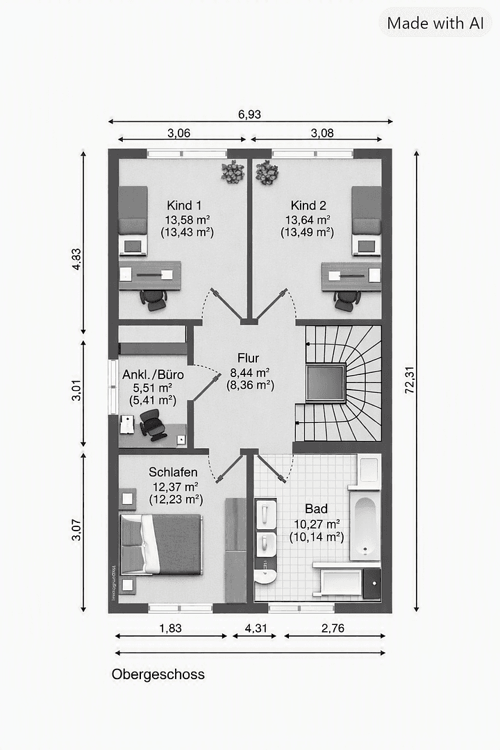 Prenájom domu 135 m², pozemok 313 m², Magdeburg, Sasko-Anhaltsko Prenájom domu 135 m², pozemok 313 m², Magdeburg, Sasko-Anhaltsko