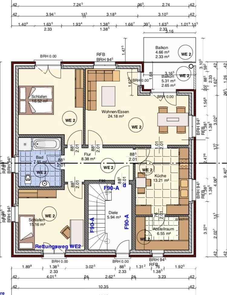 Prenájom bytu 3-izbový 95 m², Viersen, Severné Porýnie - Westfálsko Prenájom bytu 3-izbový 95 m², Viersen, Severné Porýnie - Westfálsko