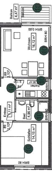 Prenájom bytu 2-izbový 50 m², Trautenauer Str. 13, Berlin, Berlín Prenájom bytu 2-izbový 50 m², Trautenauer Str. 13, Berlin, Berlín