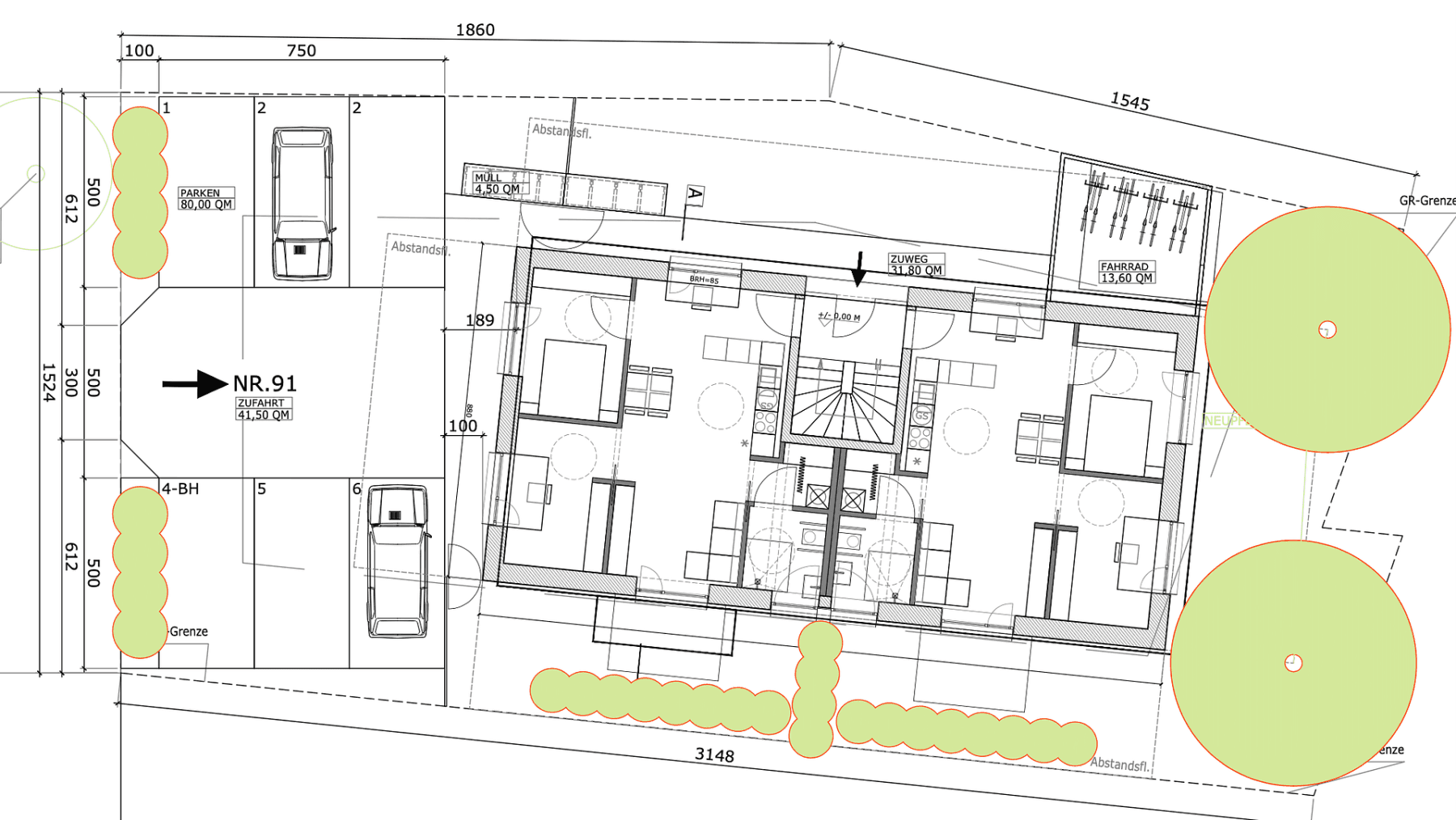 Predaj pozemku 524 m², Prenzlauer Chaussee 91, Wandlitz, Brandenbursko Predaj pozemku 524 m², Prenzlauer Chaussee 91, Wandlitz, Brandenbursko