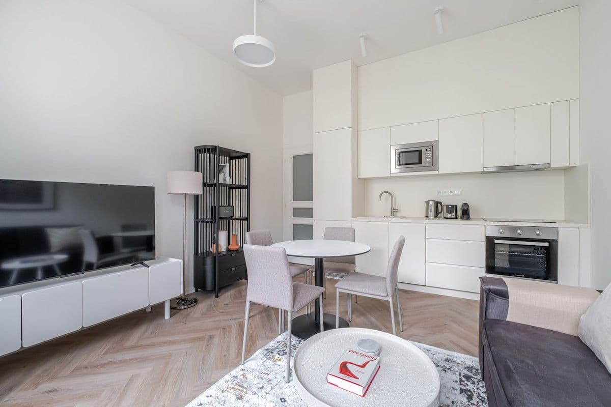 Prenájom bytu 42 m², Sázavská, Praha, Praha Prenájom bytu 42 m², Sázavská, Praha, Praha