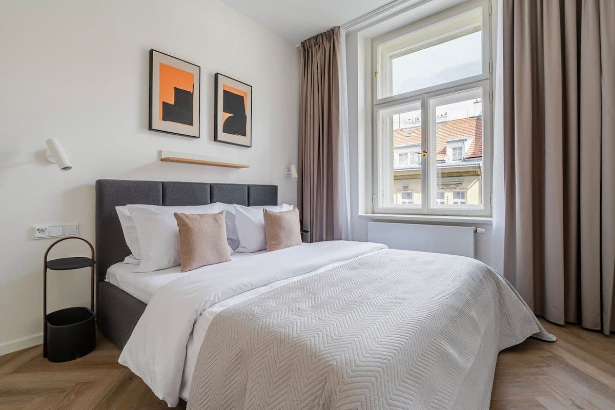 Prenájom bytu 42 m², Sázavská, Praha, Praha Prenájom bytu 42 m², Sázavská, Praha, Praha