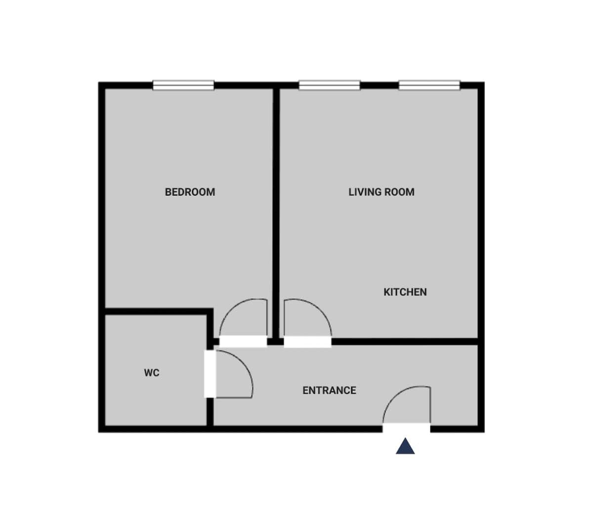 Prenájom bytu 42 m², Sázavská, Praha, Praha Prenájom bytu 42 m², Sázavská, Praha, Praha
