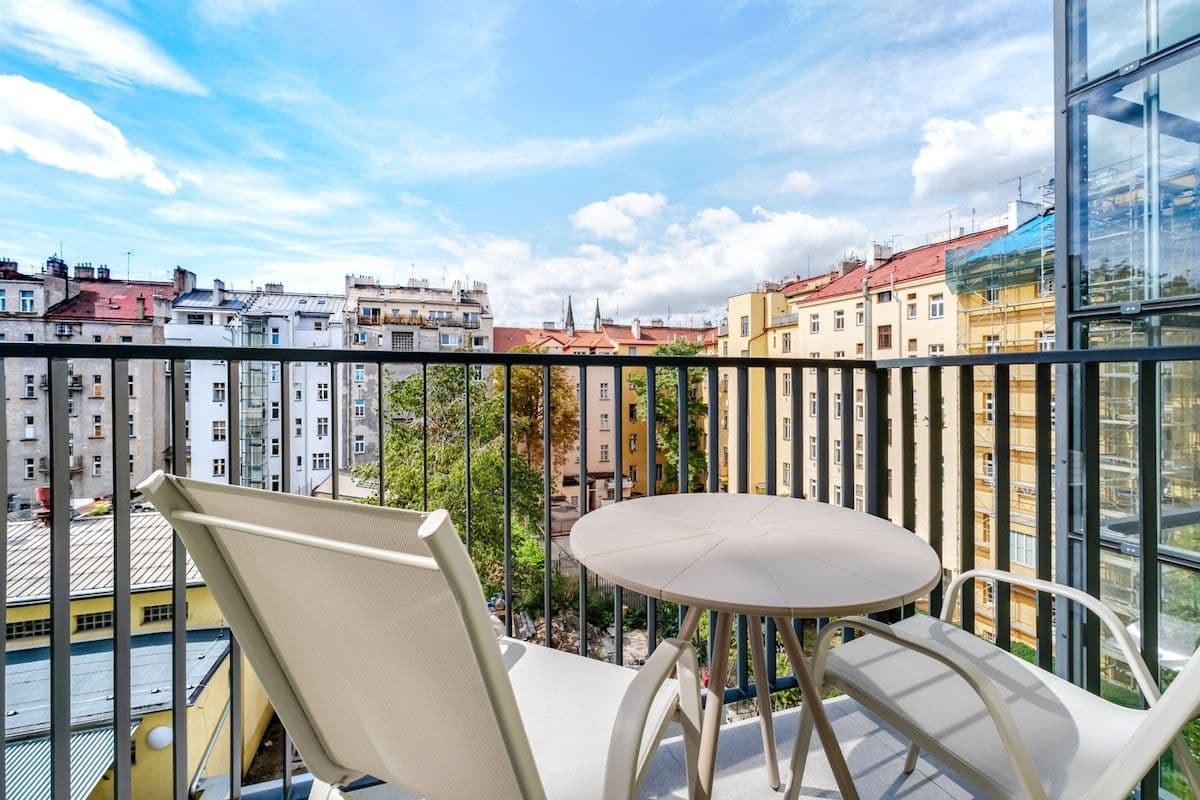 Prenájom bytu 47 m², Sázavská, Praha, Praha Prenájom bytu 47 m², Sázavská, Praha, Praha