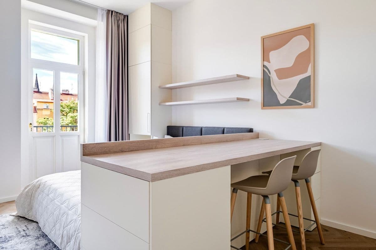 Prenájom bytu 29 m², Sázavská, Praha, Praha Prenájom bytu 29 m², Sázavská, Praha, Praha
